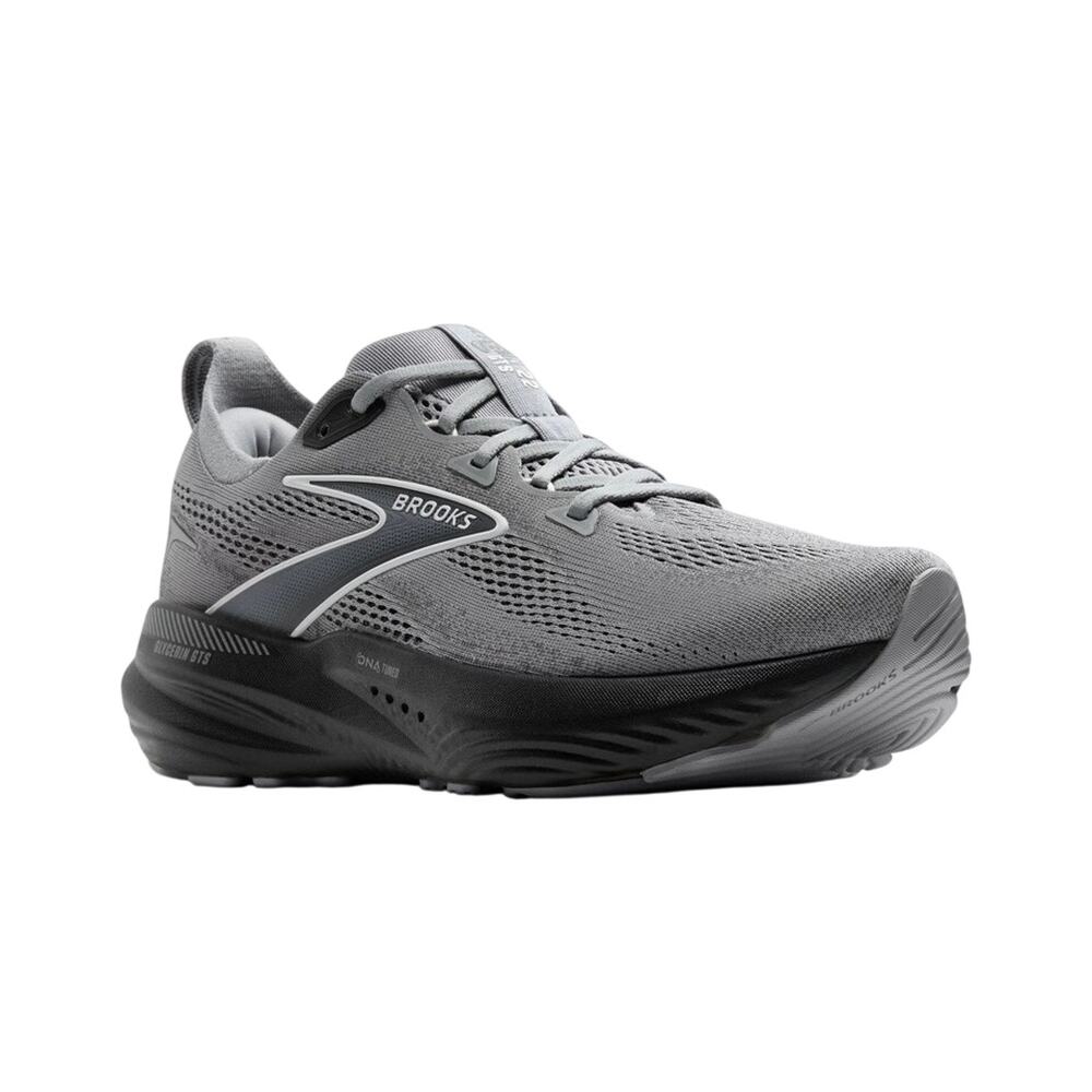 New Mens Glycerin GTS 22 Running Sneakers Primer Gray/Ebony/Bluewash Size 9